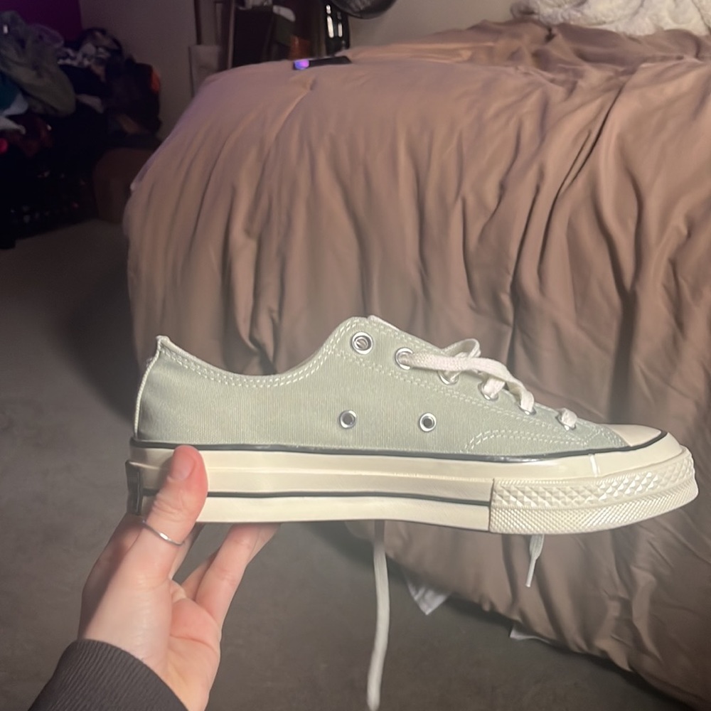 - Sage Green Converse🎄